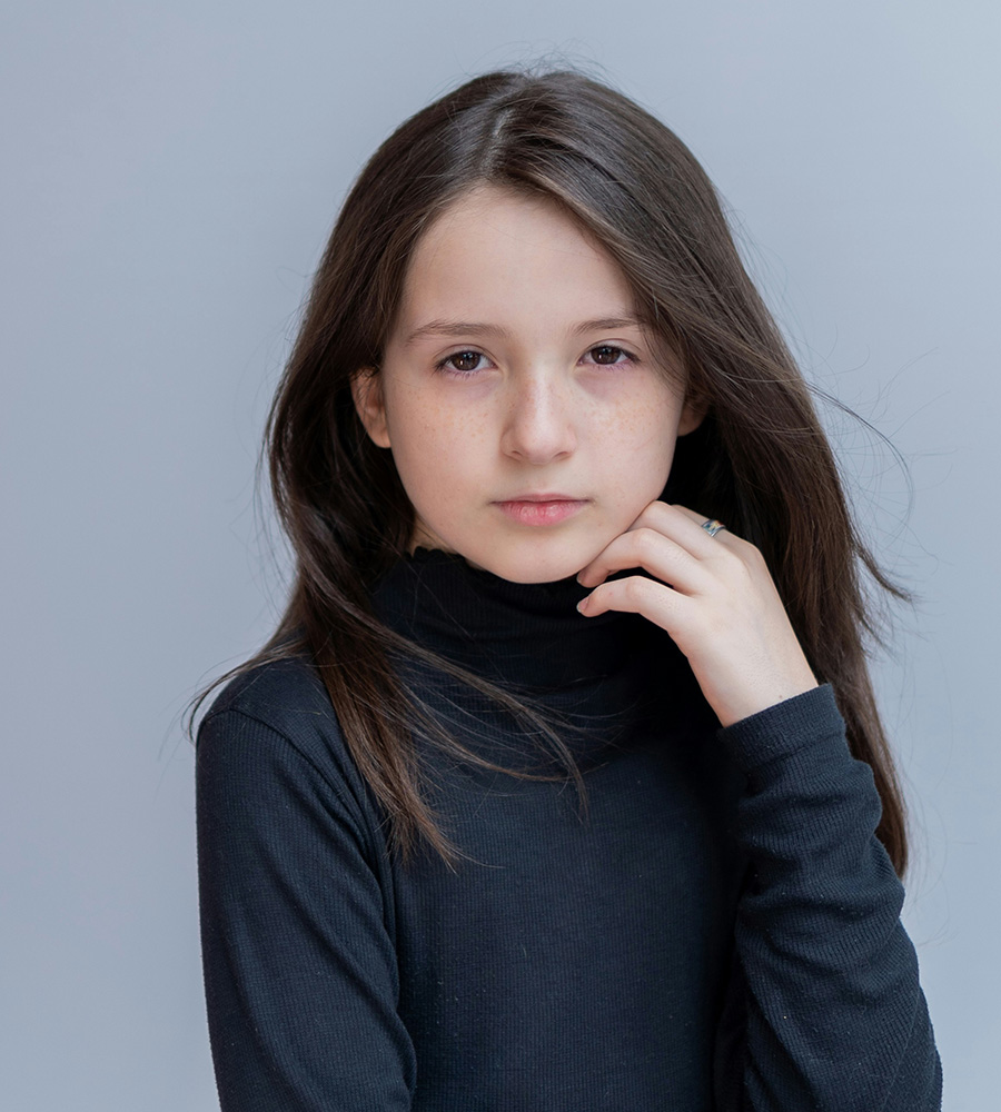 Girl Actor poses for the camera