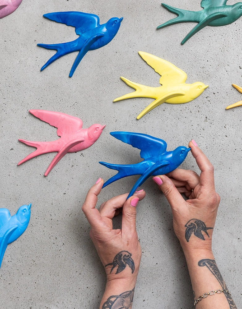 Lucky Swallows Take Flight Online: New Website Launches for Recycled Ocean Plastic Design Brand
