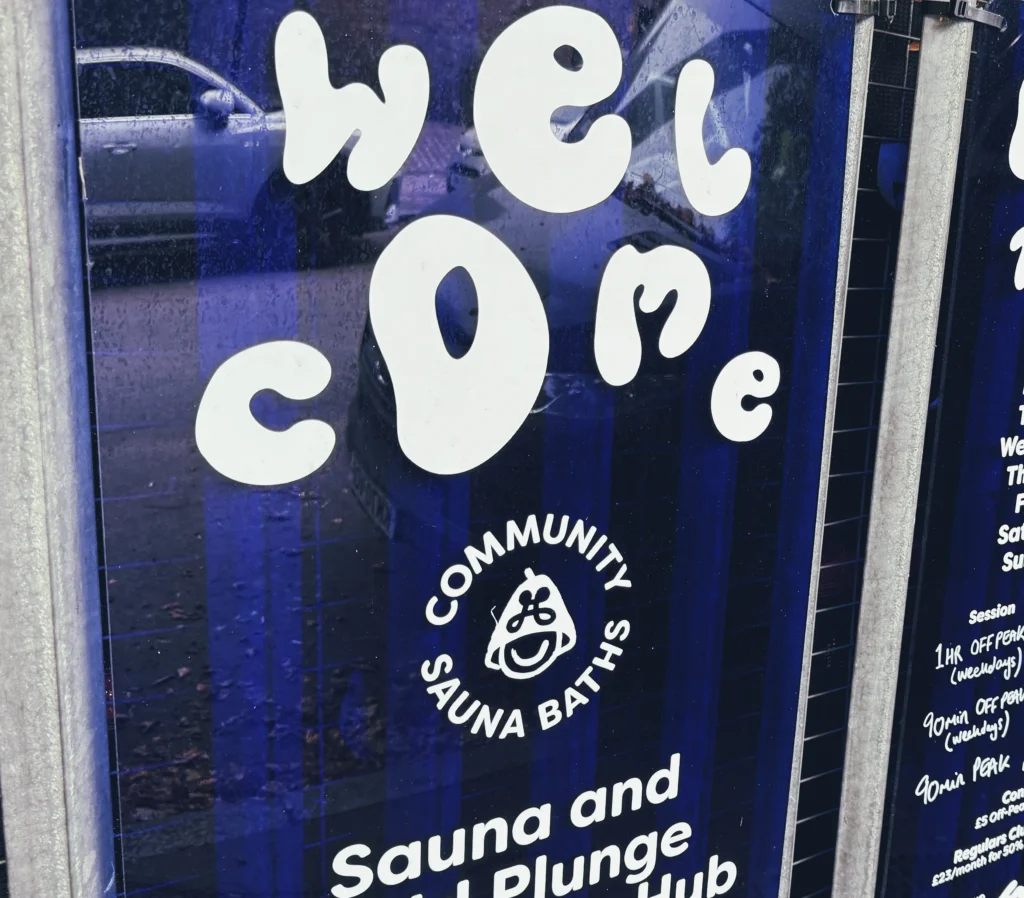 urban sauna Bermondsey welcome entrance