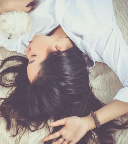 Person peacefully sleeping —illustrating the restorative power of sleep and emotional comfort.