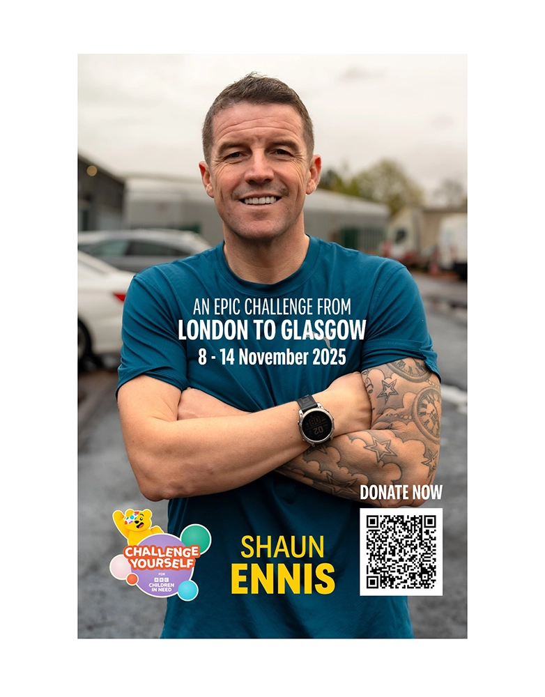 Glasgow Dad Takes on 500-Mile Challenge for BBC Children in Need in Memory of His Brother