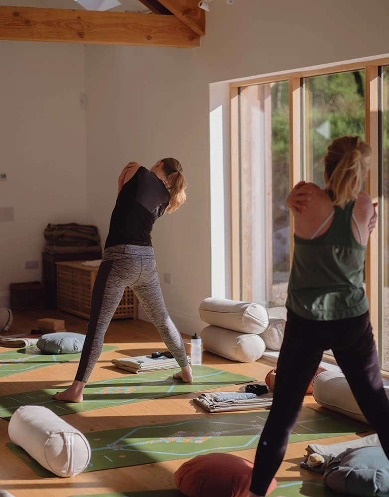 Yoga at Alladale Wilderness Reserve 