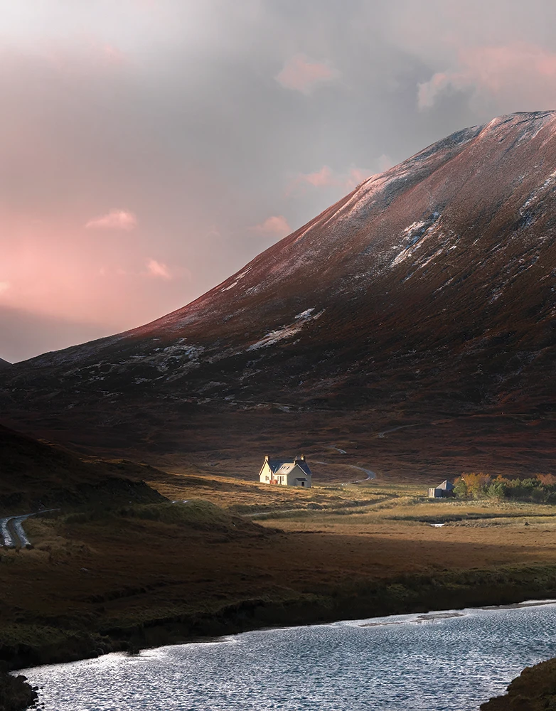 Alladale Wilderness Reserve Denich Lodge Valley by Pete Helme Photography