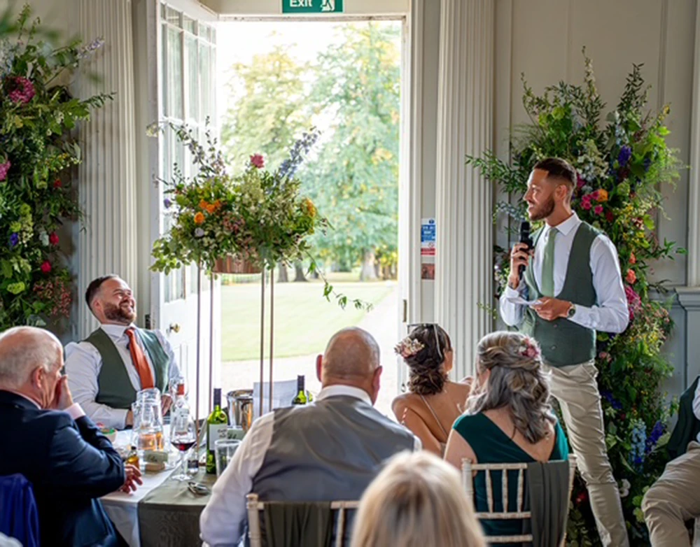 Ben as Matt's Best Man