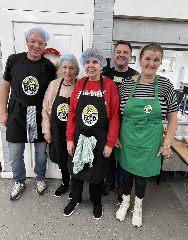 The Health Lottery supports FoodCycle with £75,000 funding to deliver community meals this winter