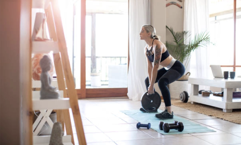 workout space at home
