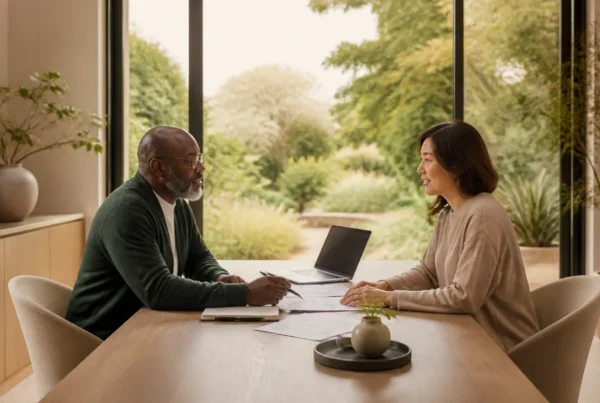 financial planning meeting