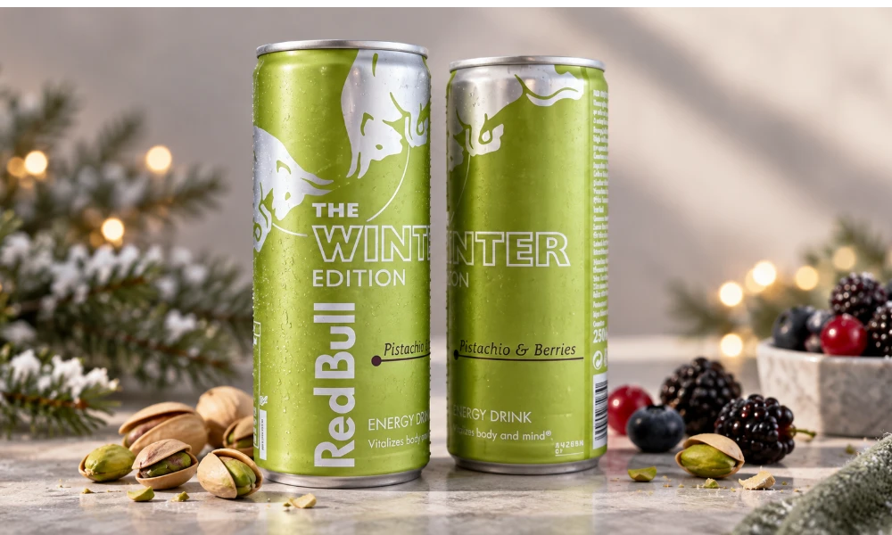 Red Bull’s New Pistachio & Berries Winter Edition: An Unexpected Taste of Energy