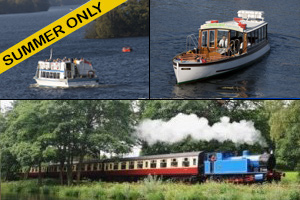 Freedom Of The Lake & Steam Train