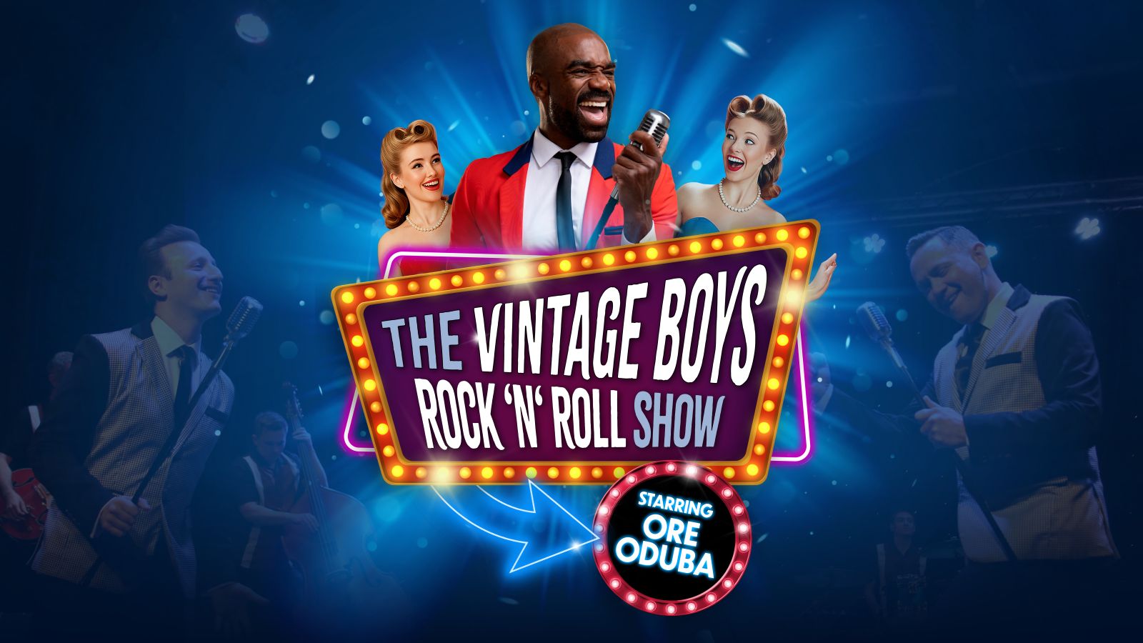 The Vintage Boys Rock 'n' Roll Show with Ore Oduba