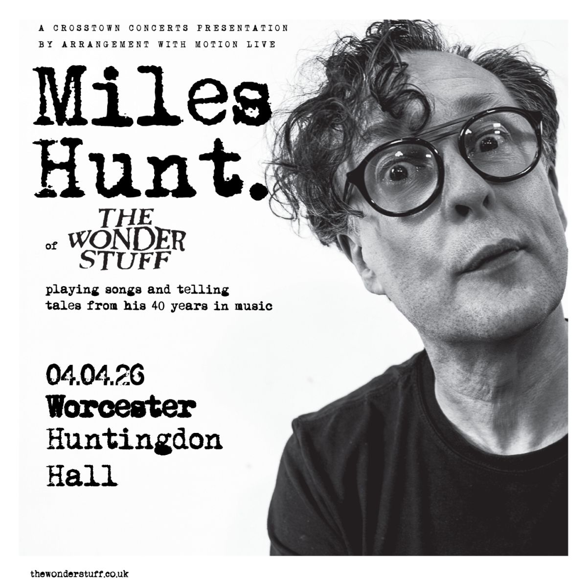 Miles Hunt - SOLD OUT