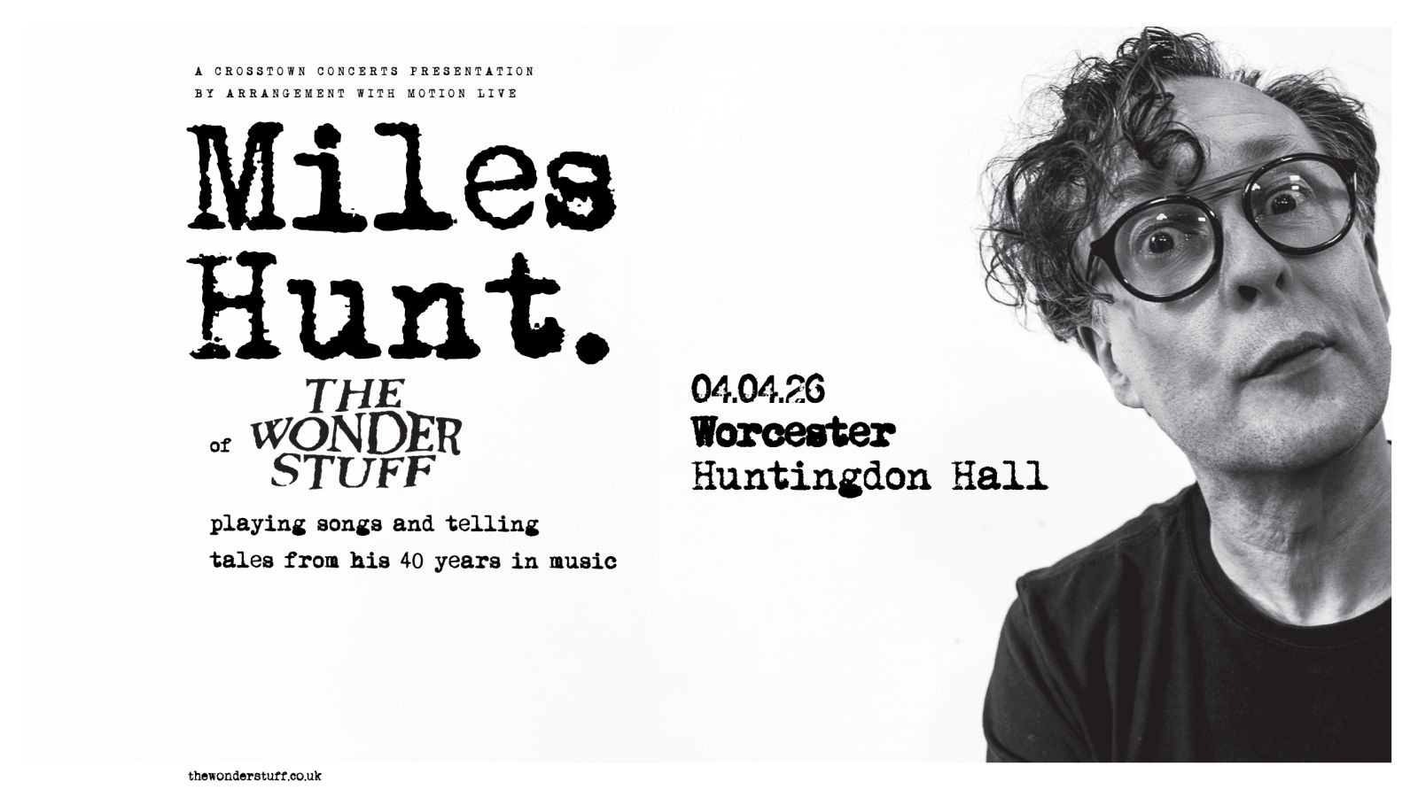 Miles Hunt - SOLD OUT