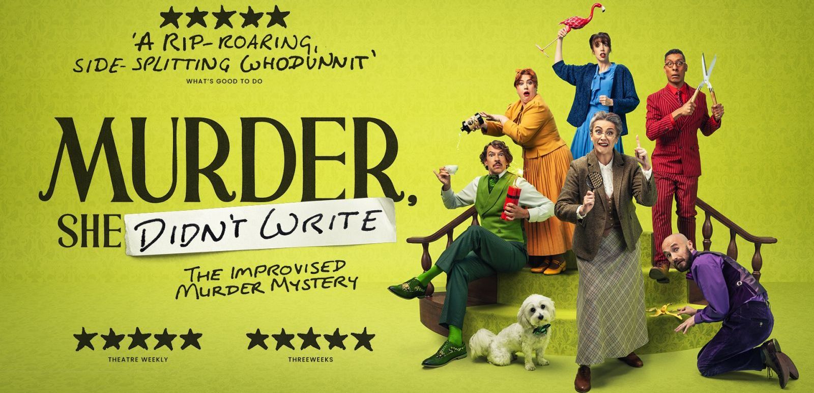 Murder She Didn't Write - The Improvised Murder Mystery
