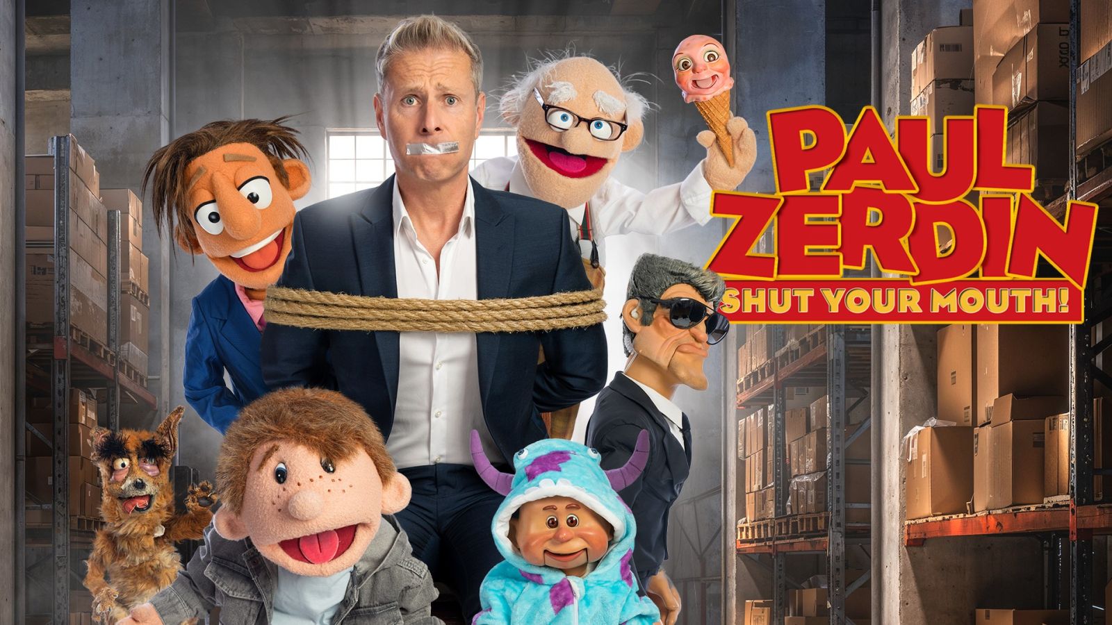 Paul Zerdin - Shut Your Mouth