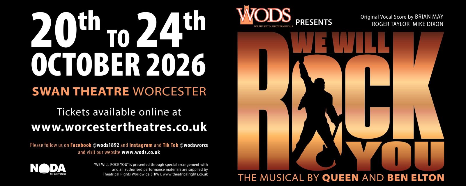 WODS presents : We Will Rock You