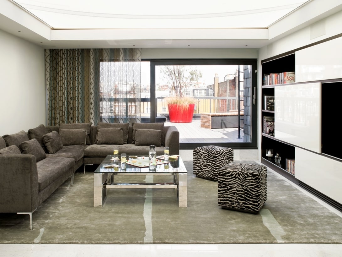 Mayfair Bachelor Pad - Clare Gaskin Interiors