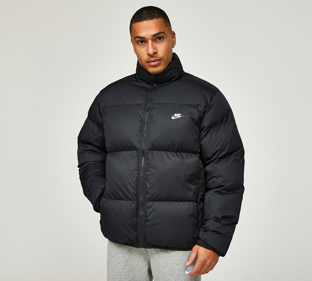 nike down jacket black