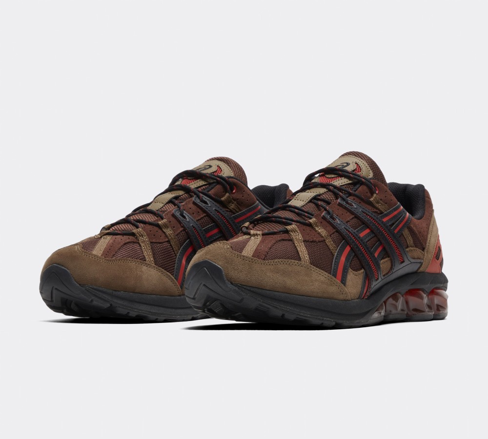 Asics Gel-Sonoma 180 Trainer Brown / Crimson / Black @ Clobbr