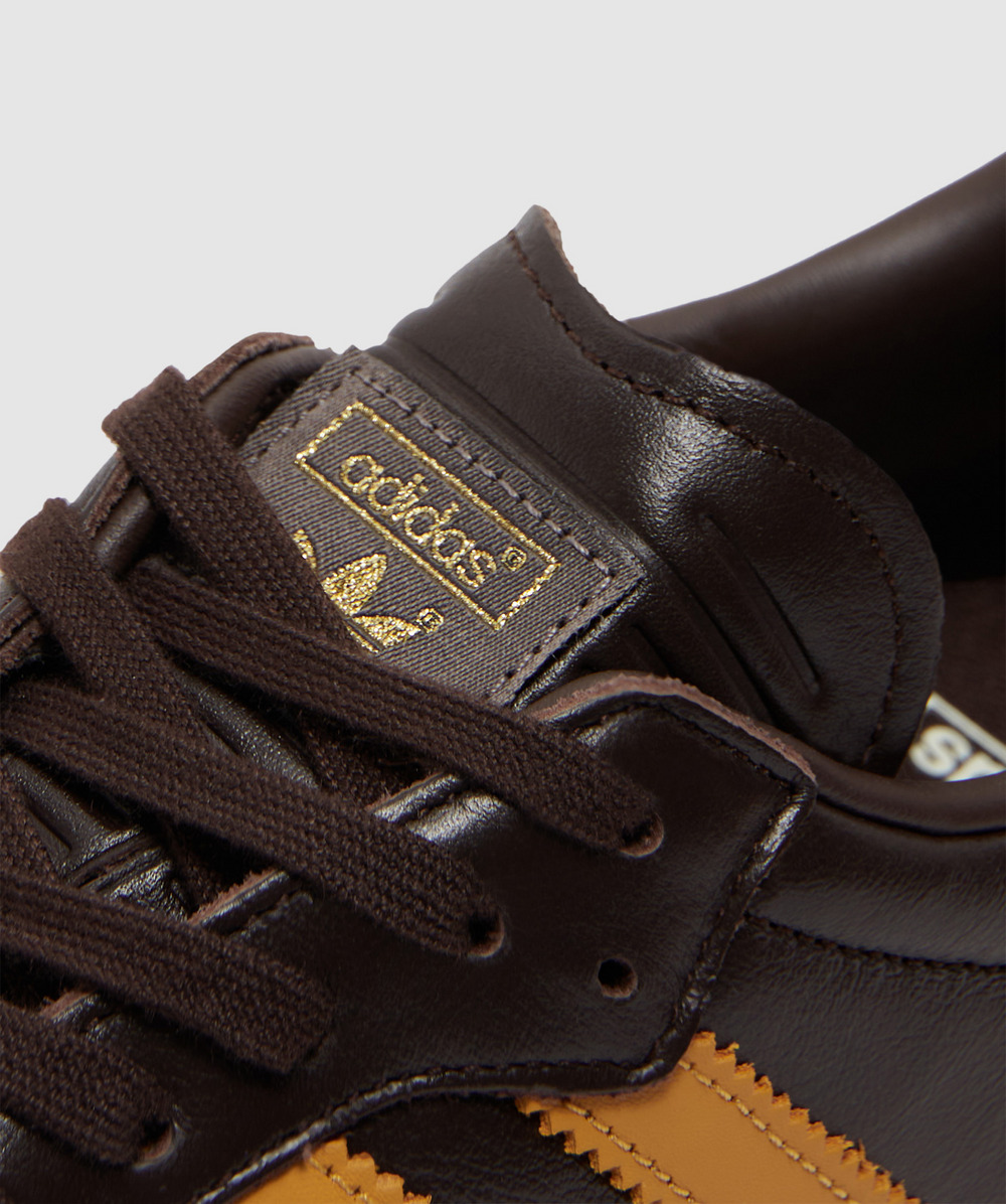 adidas Samba og sneaker DARK BROWN/PRELOVED YELLOW/GUM4 @ Clobbr