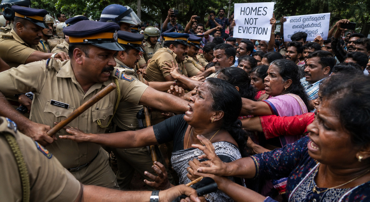 ‘We’ve lived here for 100 years’: The Dalit families resisting eviction at Malayidamthuruth