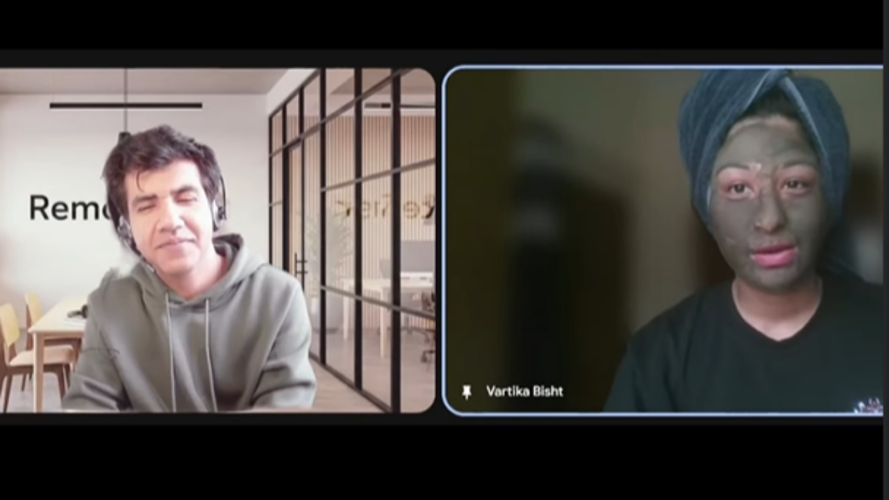 ‘What face pack is that’: The viral Zoom moment that exposed a generational shift at work