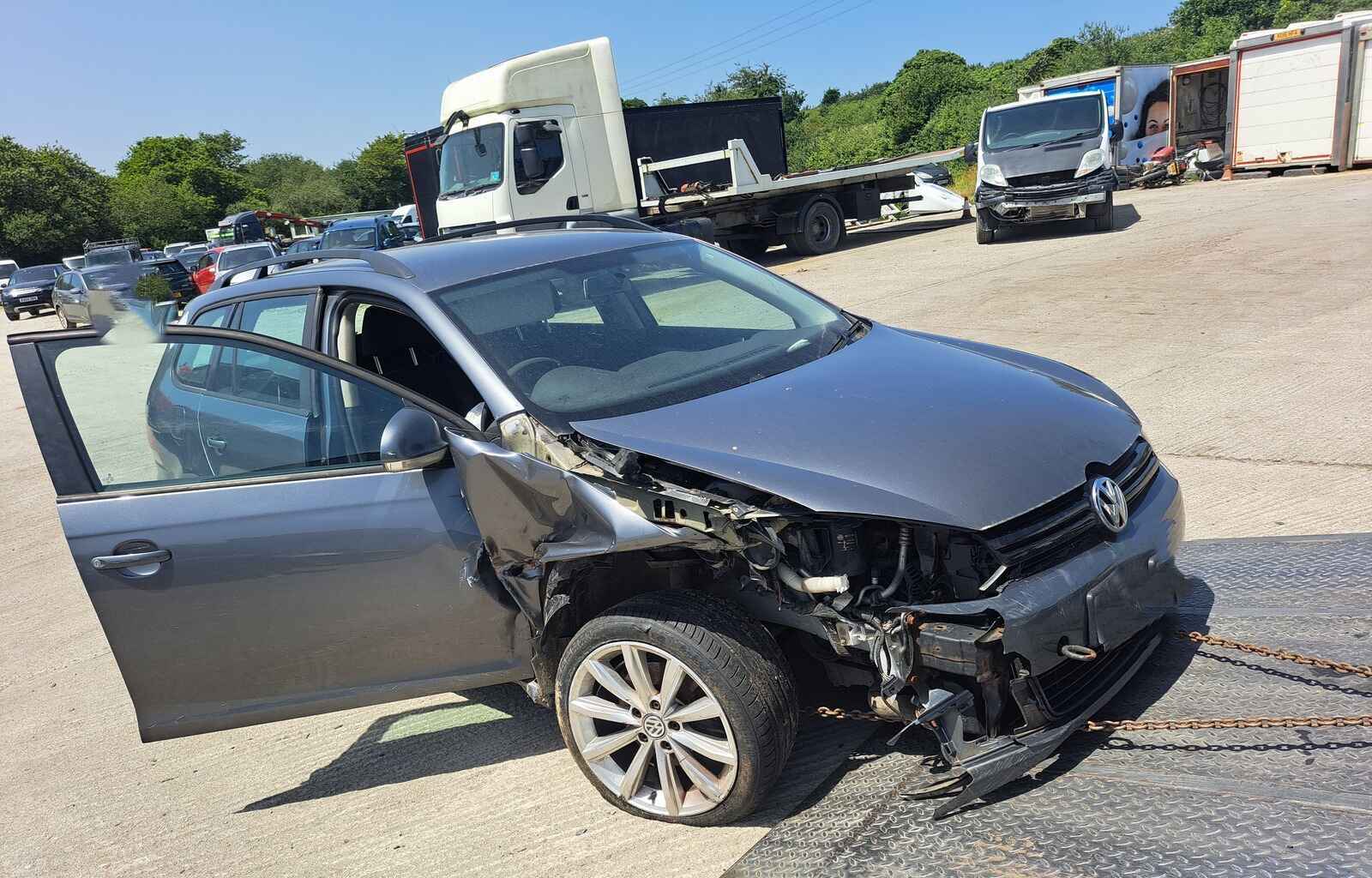 Breaking Vehicle