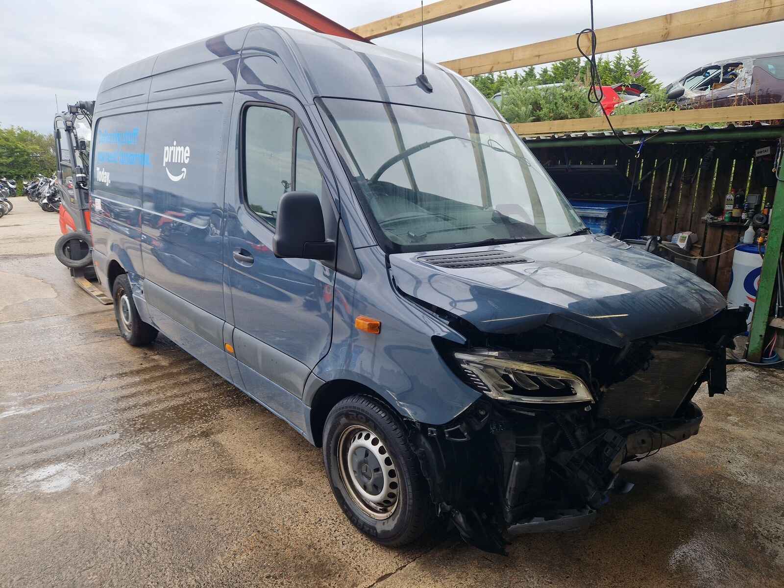 Breaking Vehicle