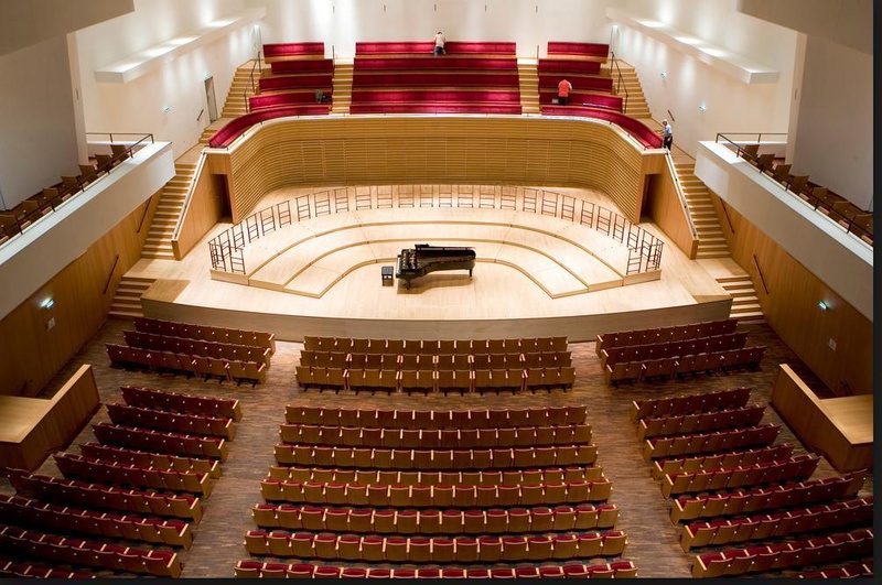 Seat plan (Medium room, Theatre)