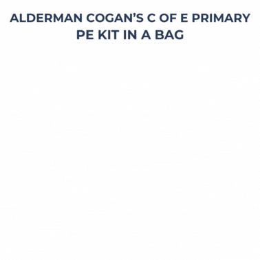 Aldermans Cogans C of E Primary PE Kit In A Bag