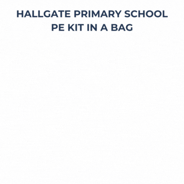 Hallgate Primary School PE Kit In A Bag