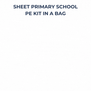 Sheet Primary School PE Kit In A Bag
