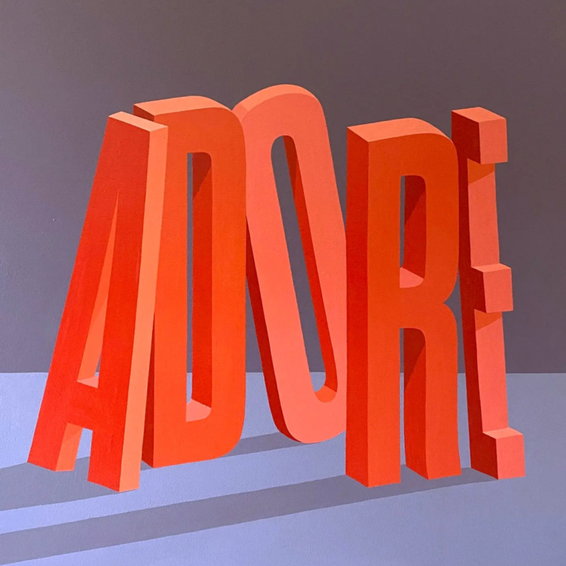 Lettering artwork by Rachel Joy