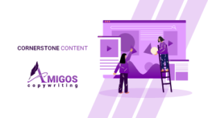 How many articles does a content writer write in a day in London