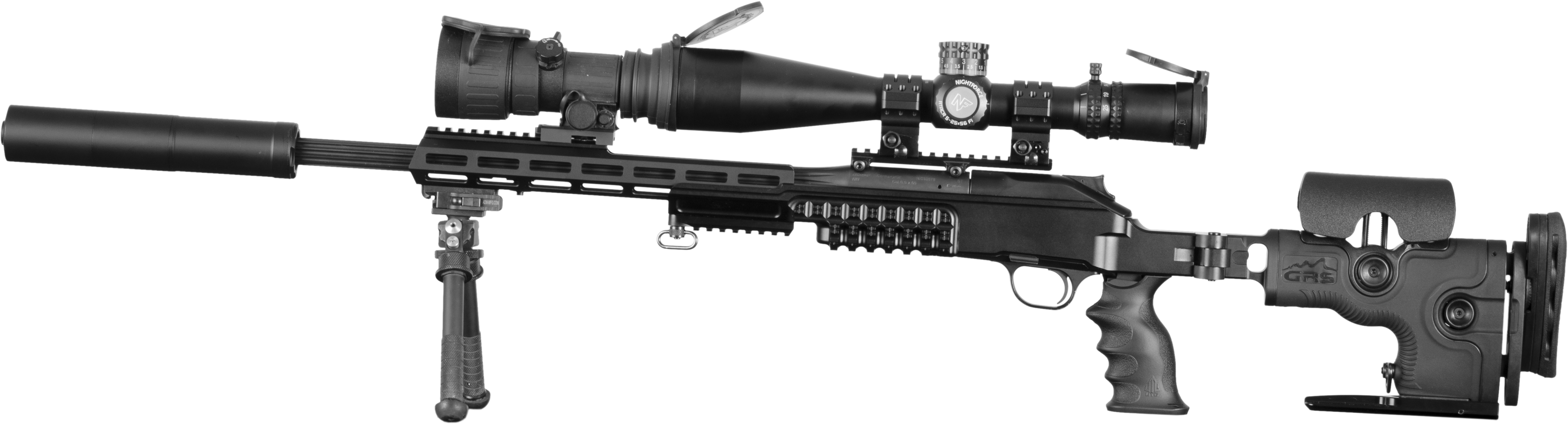 GRS Ragnarok Leftview Rifle Blaser R8