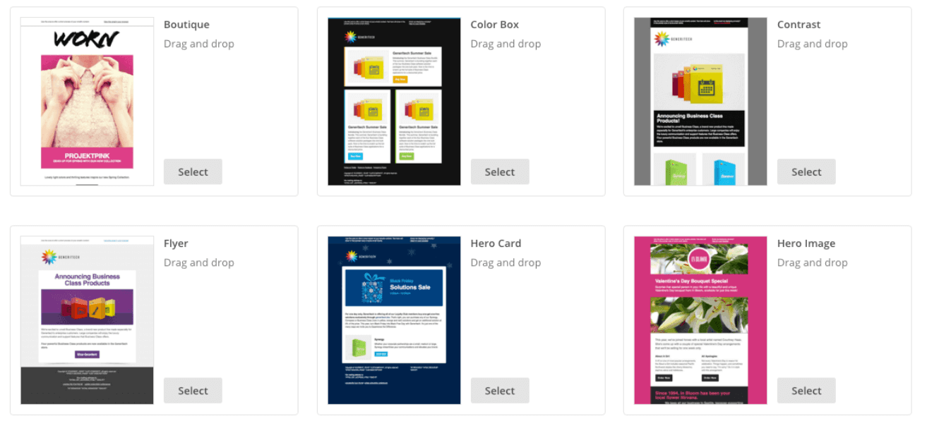 Mailchimp Templates