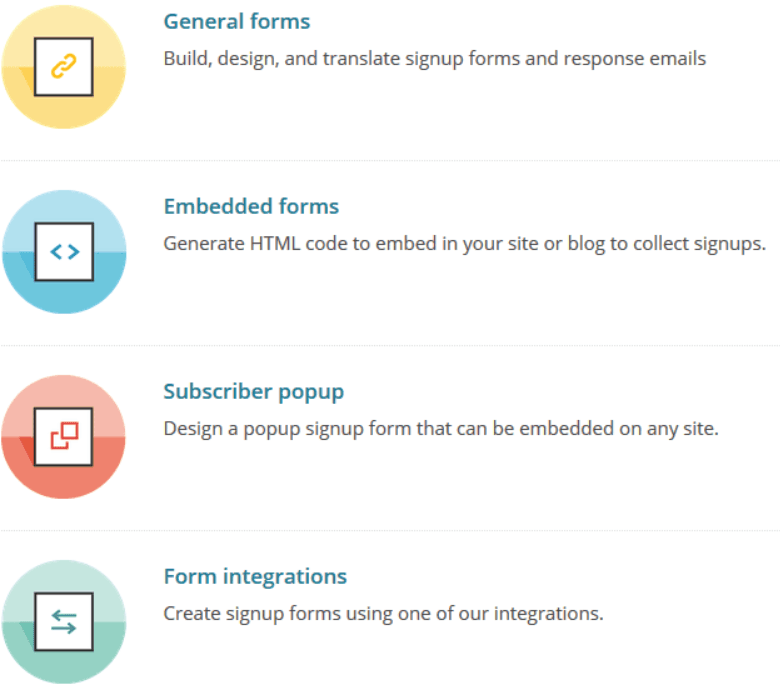 Mailchimp Forms