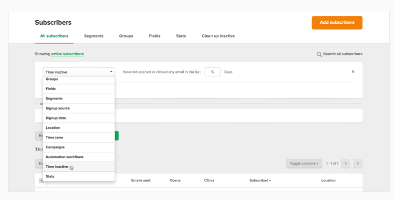 MailerLite Segmentation