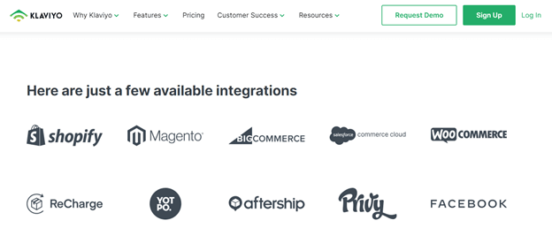 Klaviyo Integrations 