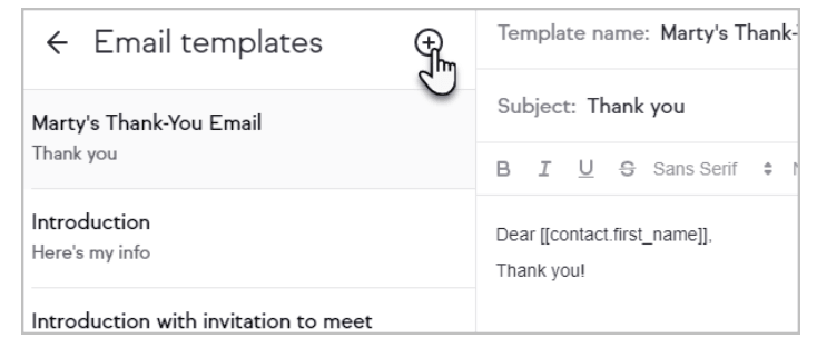 Keap Email Templates