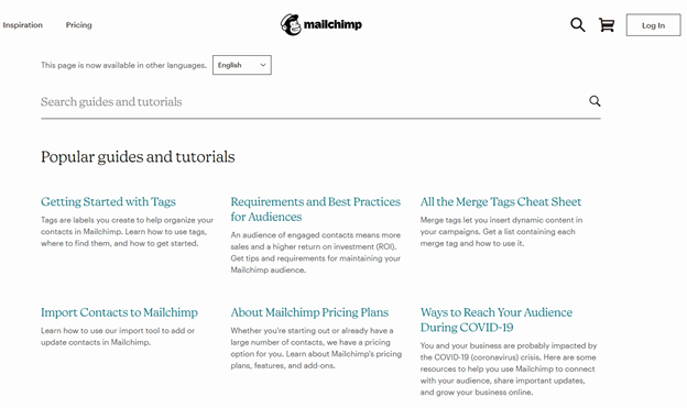 Mailchimp Customer Support