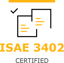 ISAE 3402 certified