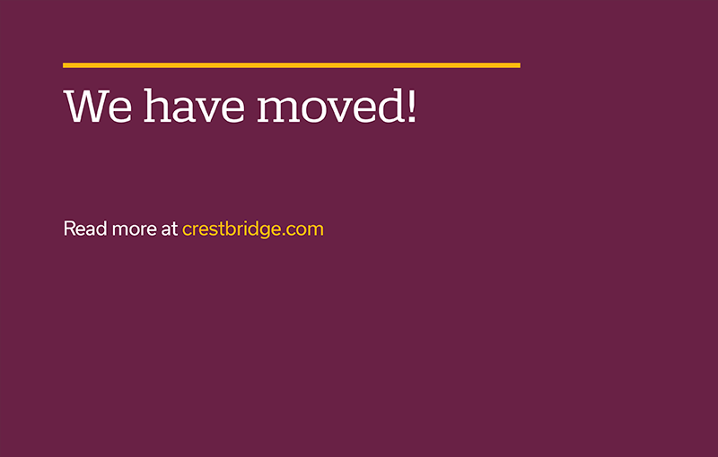 we've moved