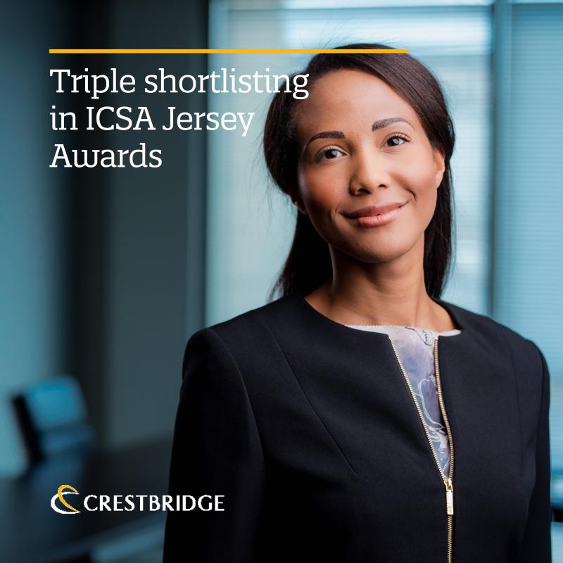 Crestbridge receives triple shortlisting in ICSA Jersey Awards