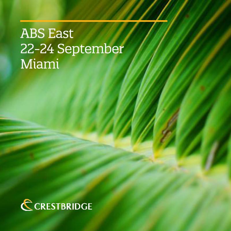 Crestbridge exhibiting at ABS East