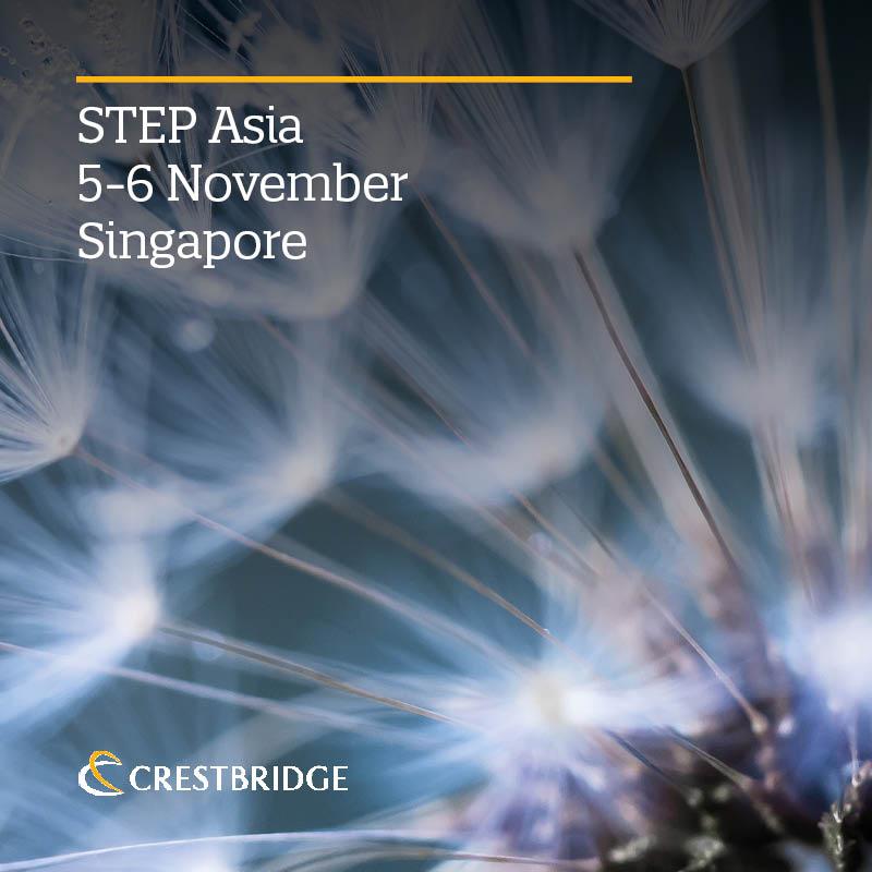 Crestbridge team heads to STEP Asia