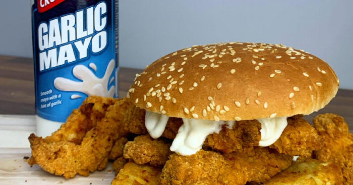 Chicken and Hashbrown Sandwich | Crucials Sauce