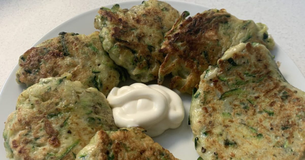 Courgette Fritters | Crucials Sauce
