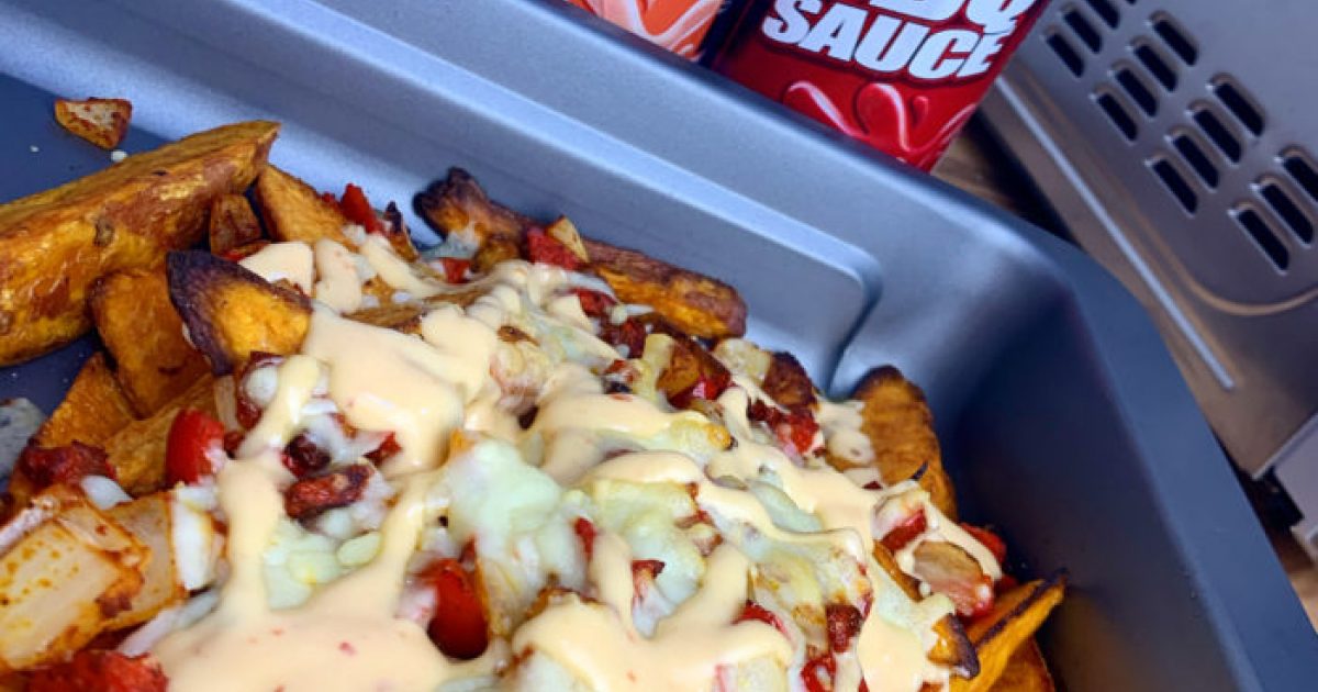 Loaded Sweet Potato Wedges | Crucials Sauce