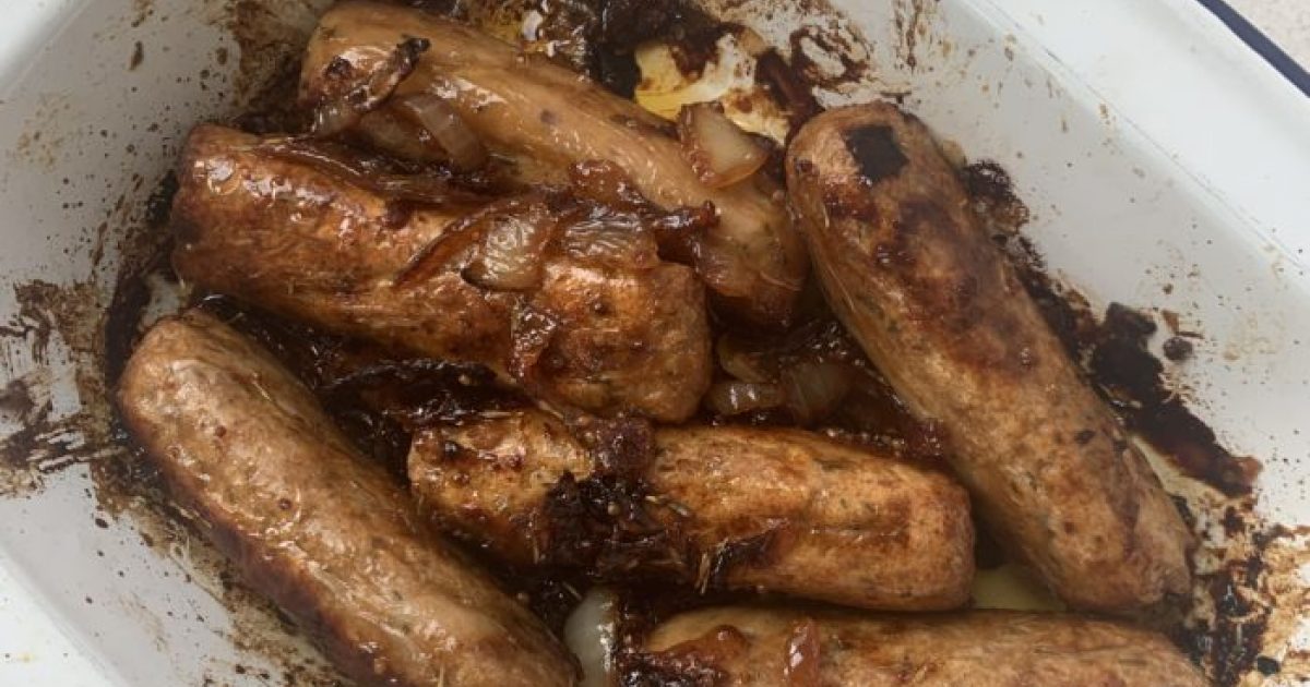 Sticky Sausages | Crucials Sauce