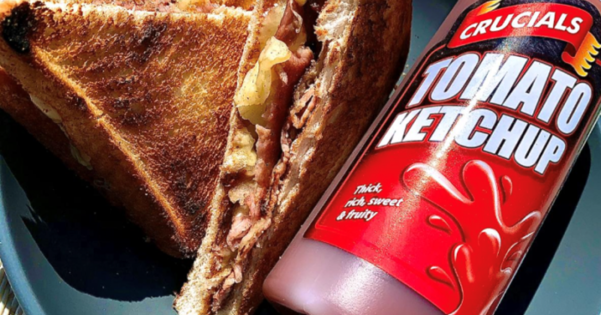 Bacon & Cheese Toastie | Crucials Sauce